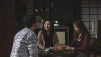 Jap Mom pleasures not son and daughter m80