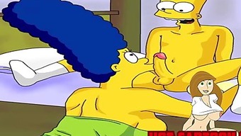 Cartoon Porn Simpsons Porn step mom helps
