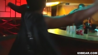 Black Male Stripper In Action