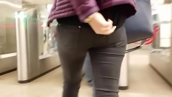 Beauty girl with small tight ass