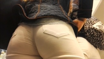 Nice voyeur ass hidden cam 