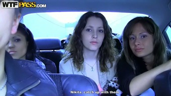 Three lustful nymphos are ready to have sex for money