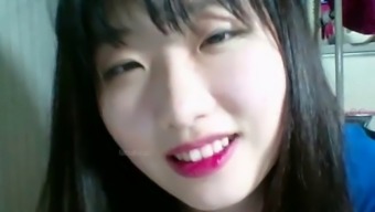 Korean sensual teen hottest cam teasing