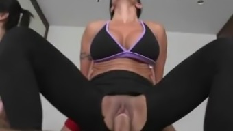 Yoga Pants Orgy with Premature