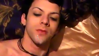 Uncut penis athletic gay men Trace wakes up a sleeping
