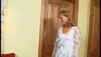 Hot MILF gets fucked by her son at home