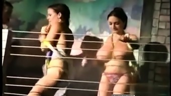 spring break huge boobs teen flashing contest