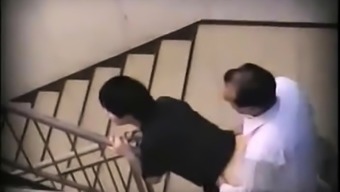 stairwell fuck (Japan)