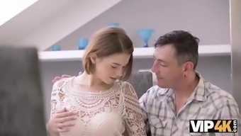 VIP4K. Cool old and young sex helps partners to relax