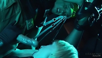 Ian Tate & Danny D & Sofia Valentine & Robyn Truelove in Sexy Chauffeur Fucks her Passengers - KINK