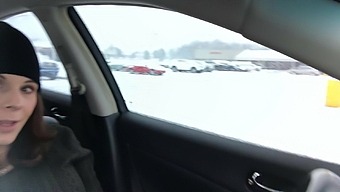 Snowy Day Car Fun 
