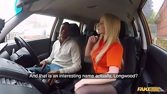 Horny Black Guy Fucks His Gorgeous Driving Instructor With Georgie Lyall