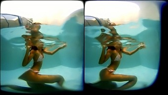 Compilation - 2 Bikini Girls Underwater - VRpussyVision