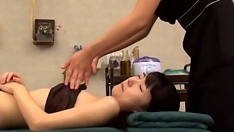 Japanese Lesbian Massage scene 2