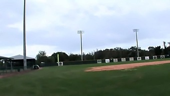 Kacey Kox Gets Naked On A Baseball Field