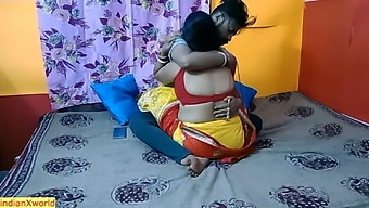 My Desi hot aunty has secret sex with her unmarried devar!! Cum inside pussy