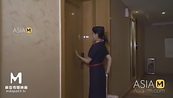 ModelMedia Asia-Seduce Stewardess Do Sex-Ou Ni-MSD-038-Best Original Asia Porn Video