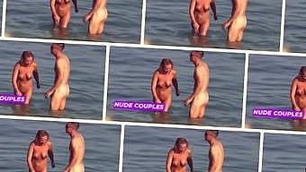 Nude Beach VIP Partner Exhibitists Vulva Hide Video Camera Video.