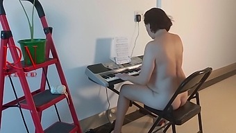 A voyeuristic view of my daily office routine with a brunette milf