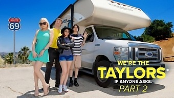 Cumshot Compilation: On the Road with the Taylor Girls and Gal Ritchie