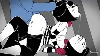 BDSM cartoon threesome with Bubon and ChuChu