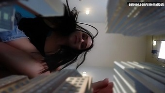 Polly Pure's POV giantess fantasy fulfilled with VFX